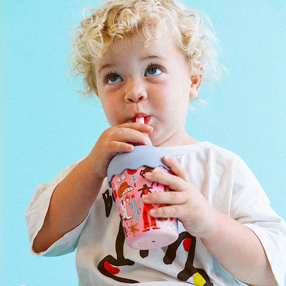 Cowgirl Mini Smoothie Cup & Straw 200ml