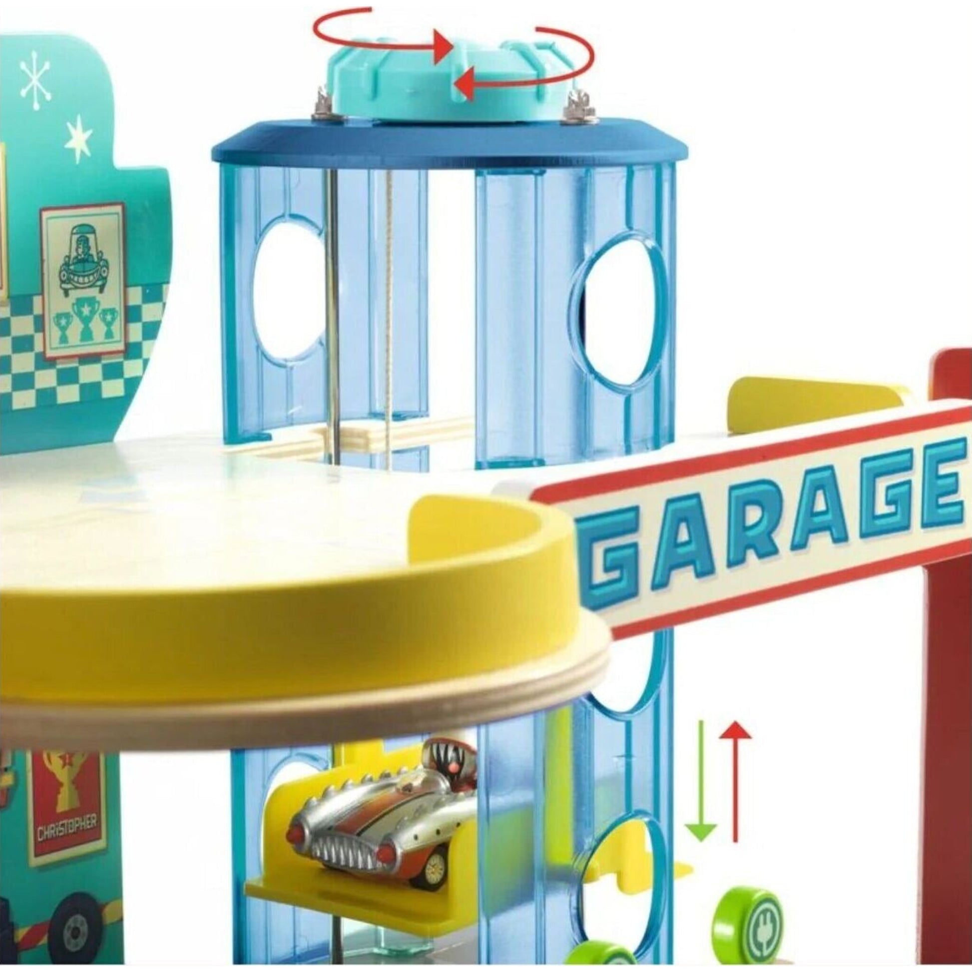 Djeco Crazy Motors Garage | Aster & Ruby