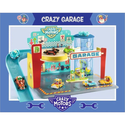 Djeco Crazy Motors Garage | Aster & Ruby