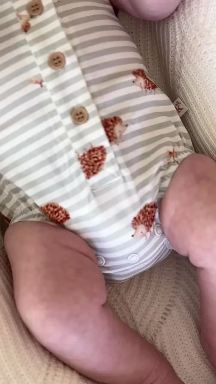 Forest Friends - Button-up Romper