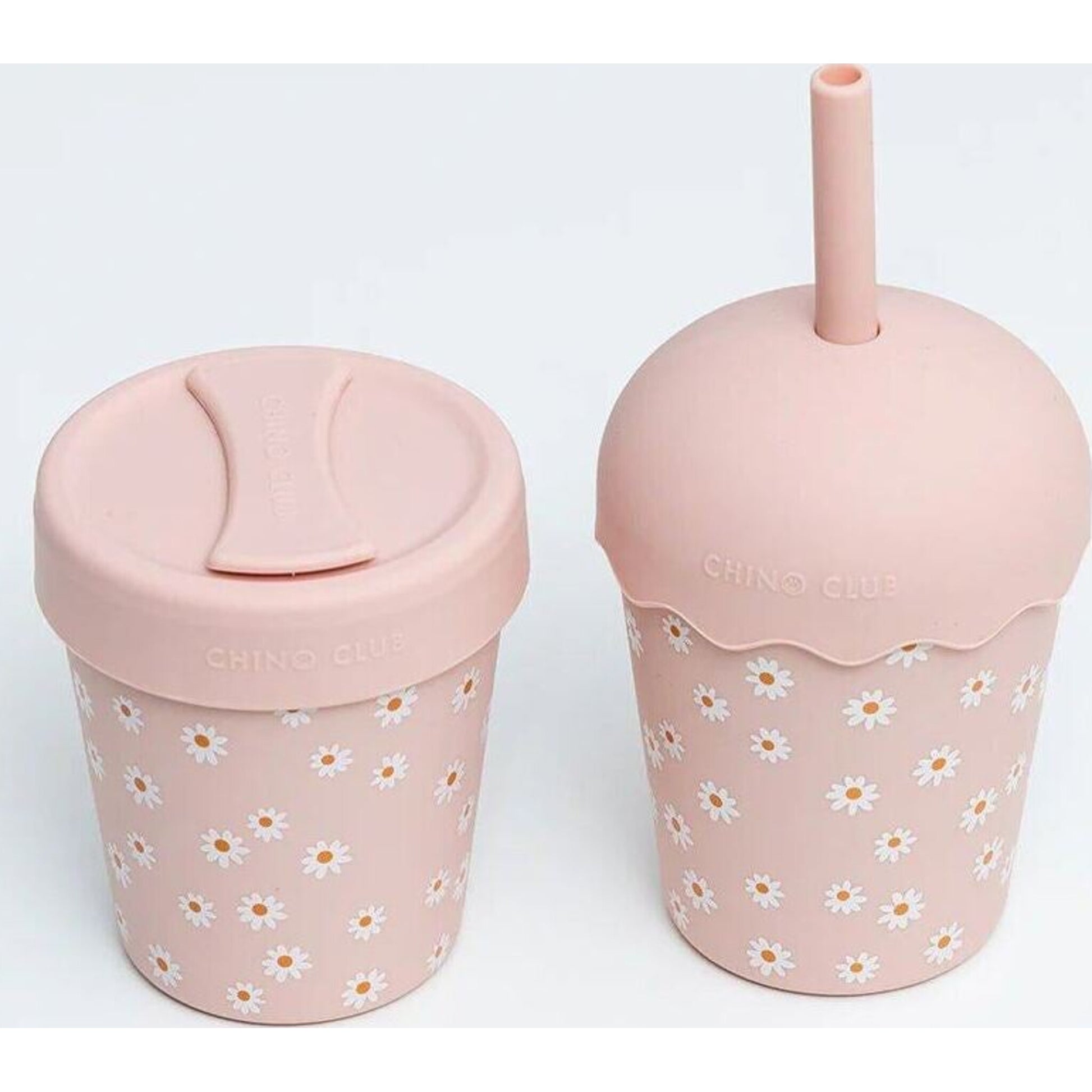 Chino Club Daisy 8oz Stainless Steel Coffee Cup | Aster & Ruby