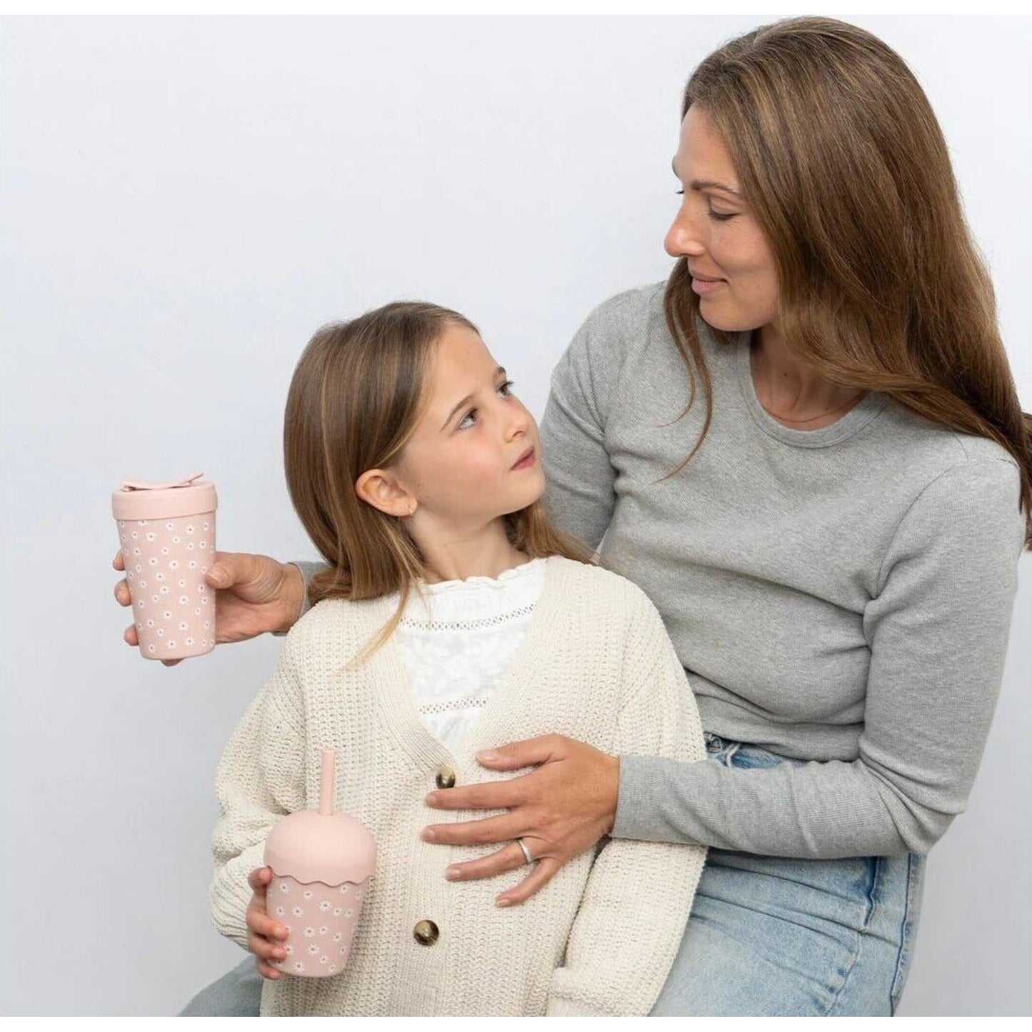 Chino Club Daisy 8oz Stainless Steel Coffee Cup | Aster & Ruby