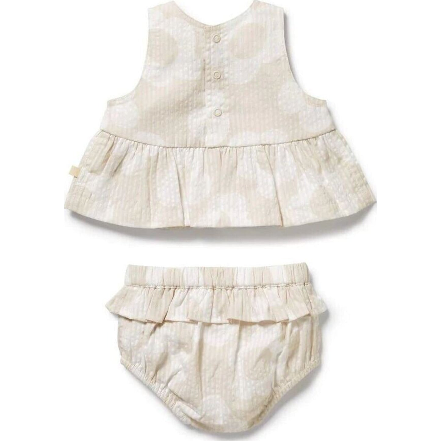 Wilson & Frenchy Daisy Bloom Organic Ruffle Set | Aster & Ruby