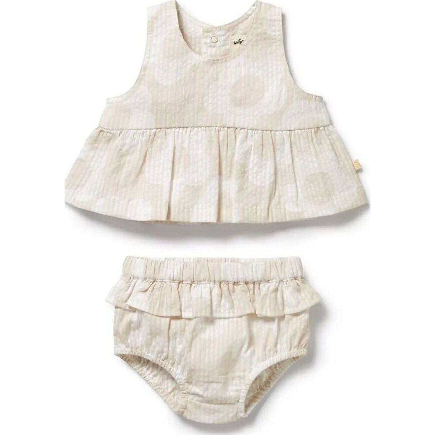 Wilson & Frenchy Daisy Bloom Organic Ruffle Set | Aster & Ruby