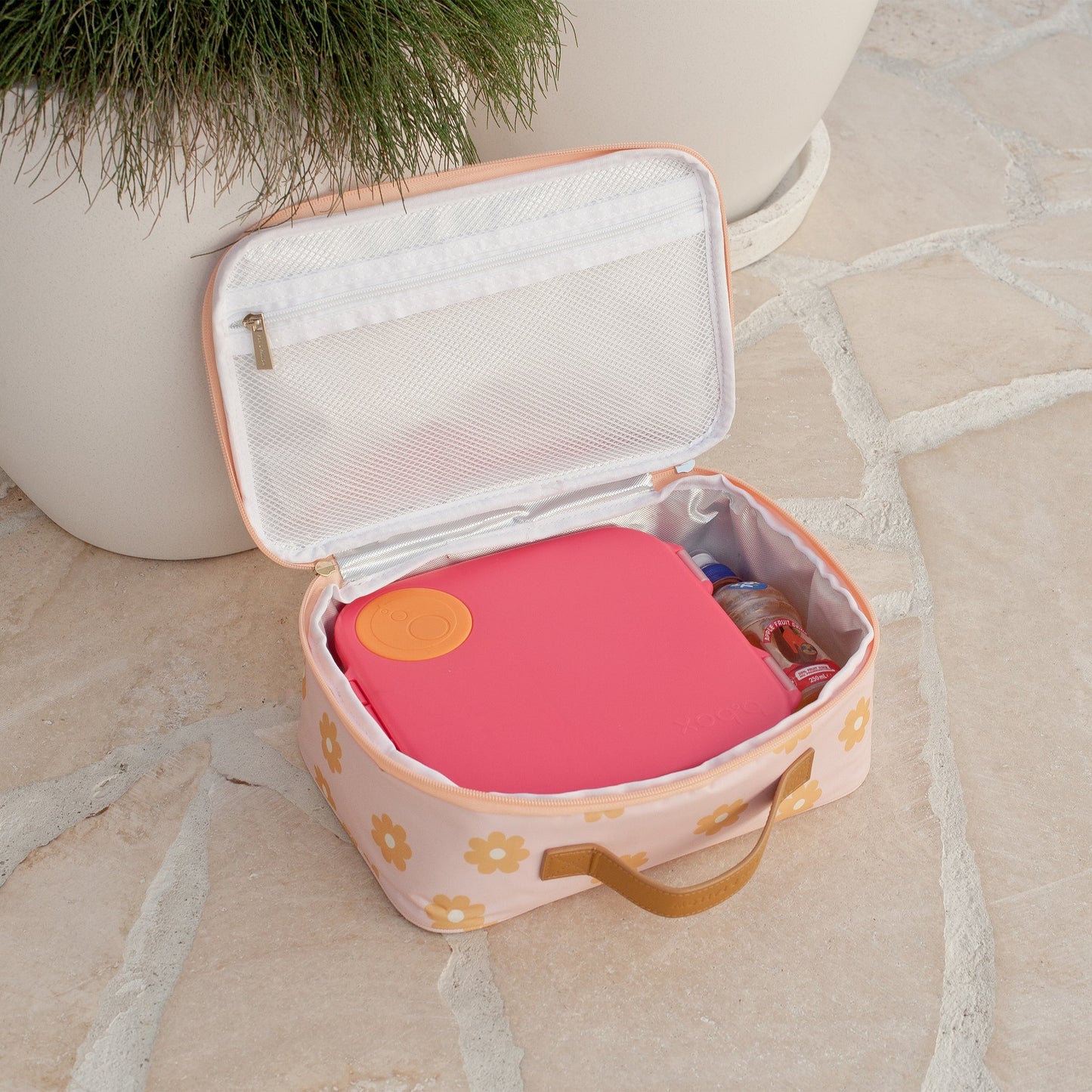 Daisy Chain Large Lunch Bag - Aster & Ruby