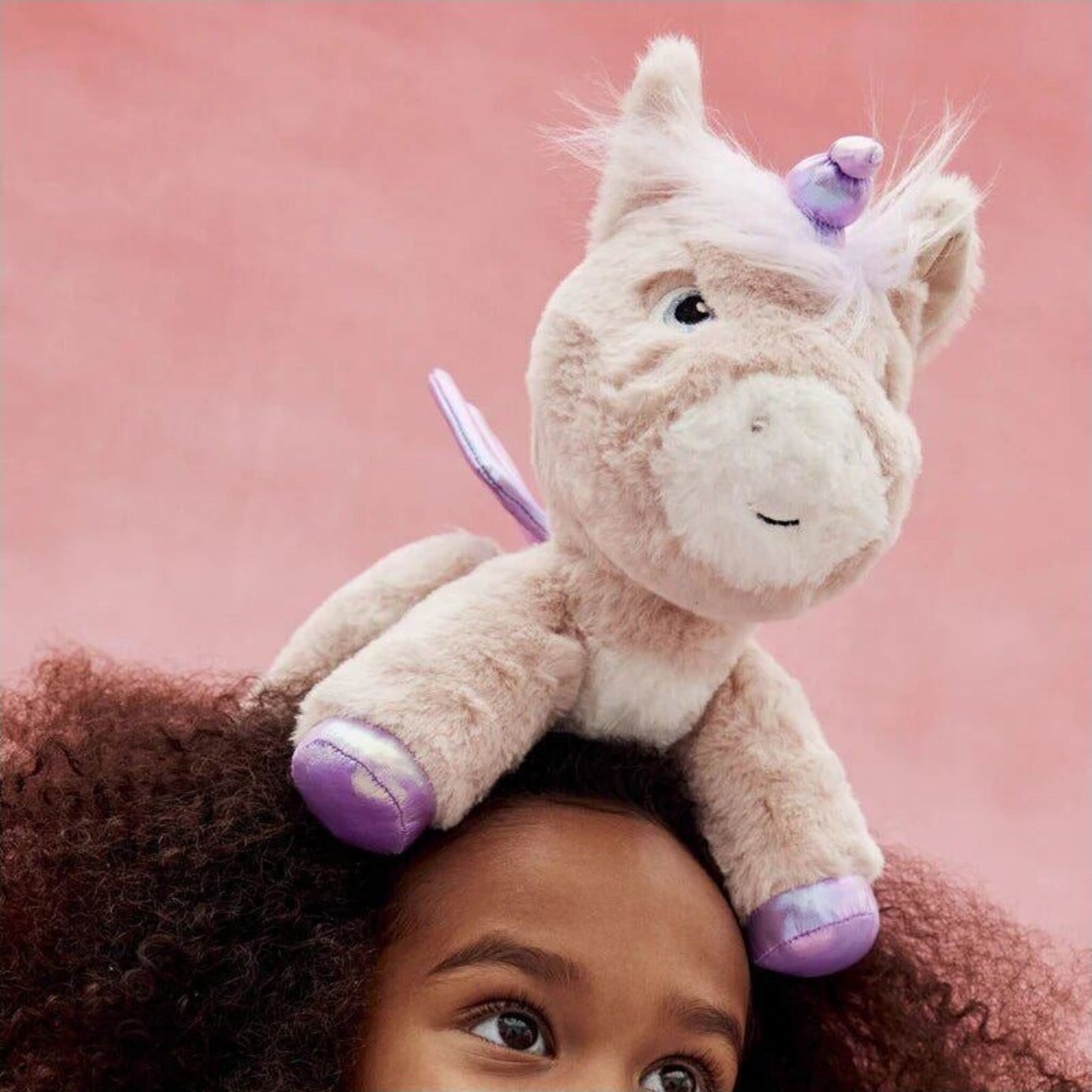 Olli Ella Dinkum Unicorn Shimmer Pink | Aster & Ruby