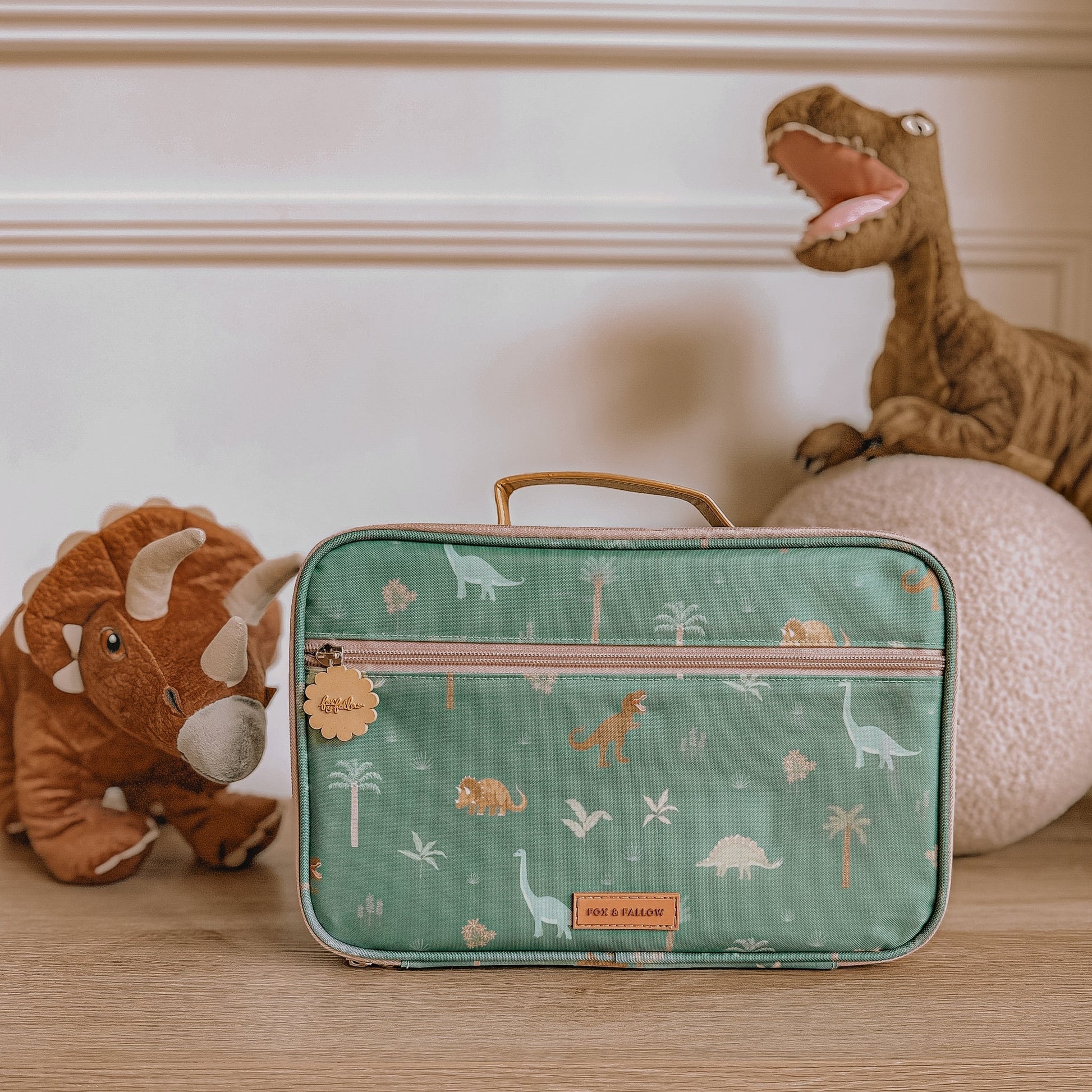 Dinos Large Lunch Bag - Aster & Ruby