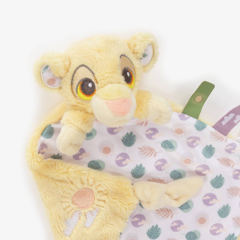 Disney Baby Plush Simba Doudou - Yellow - Aster & Ruby