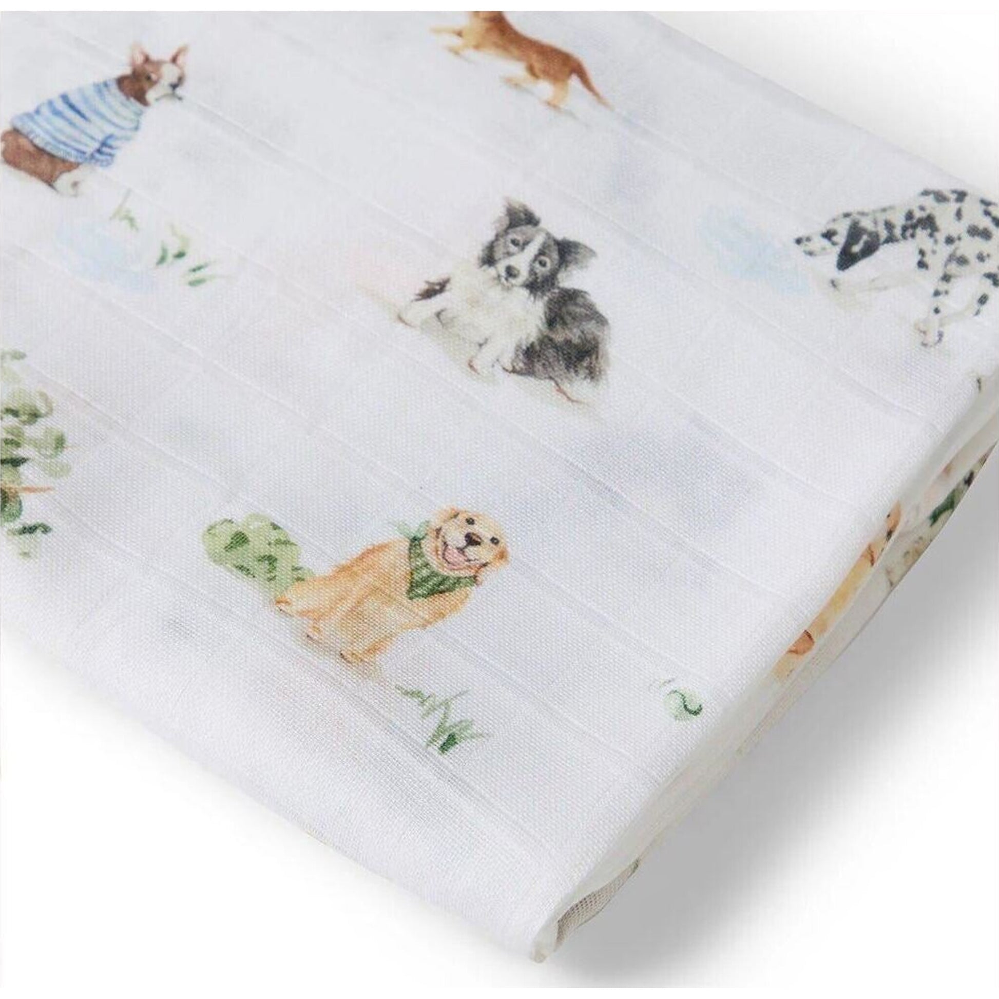 Snuggle Hunny Dog Park Organic Muslin Wrap | Aster & Ruby
