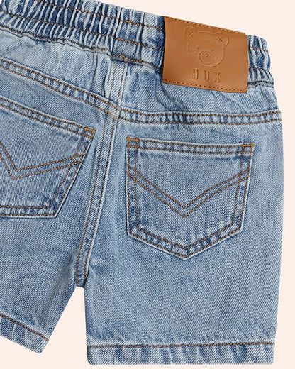 Dreamy Denim Short Overalls - Aster & Ruby