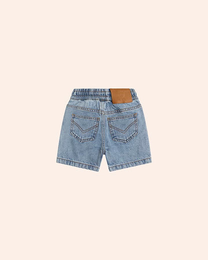 Dreamy Denim Short Overalls - Aster & Ruby