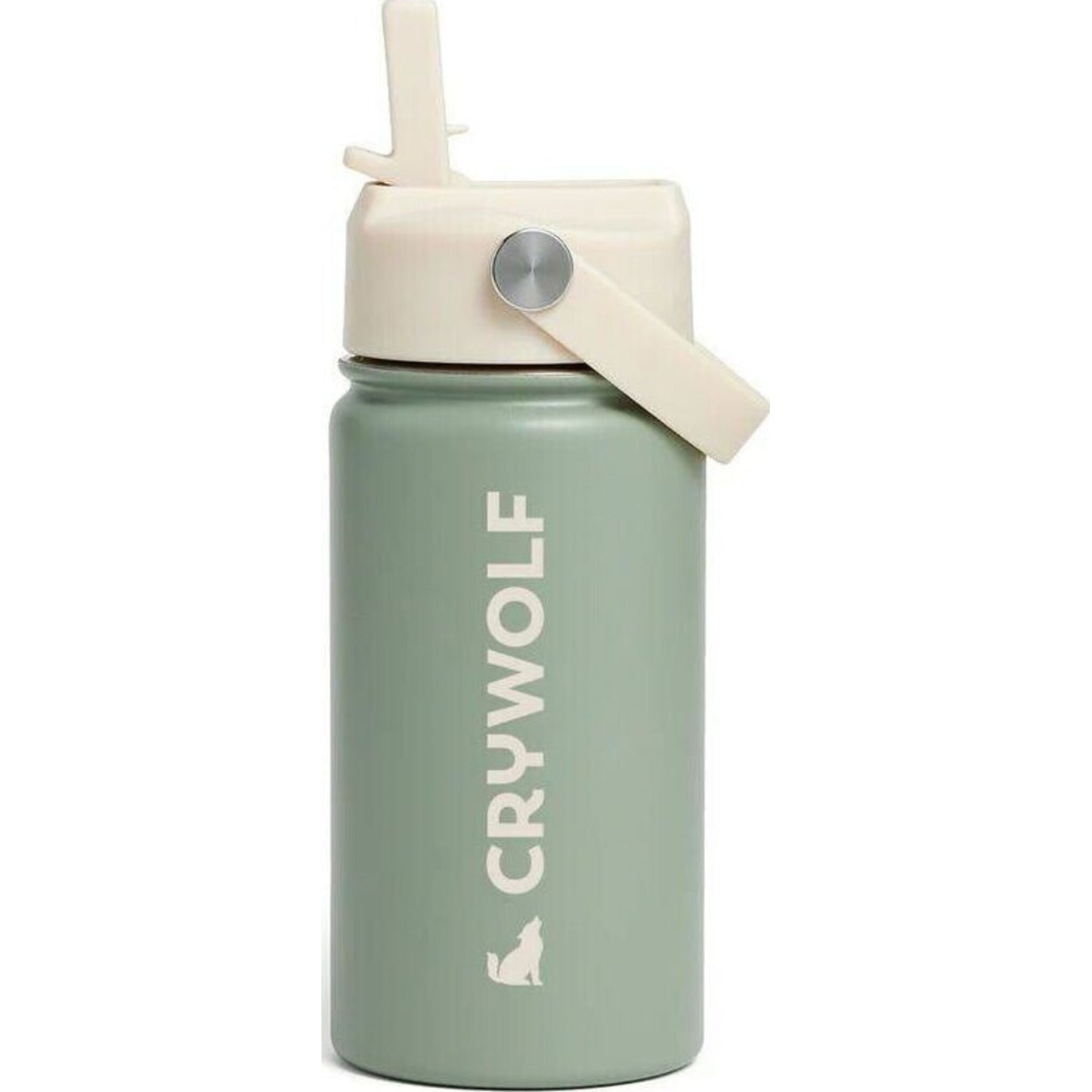 Crywolf Drink Bottle Sage | Aster & Ruby