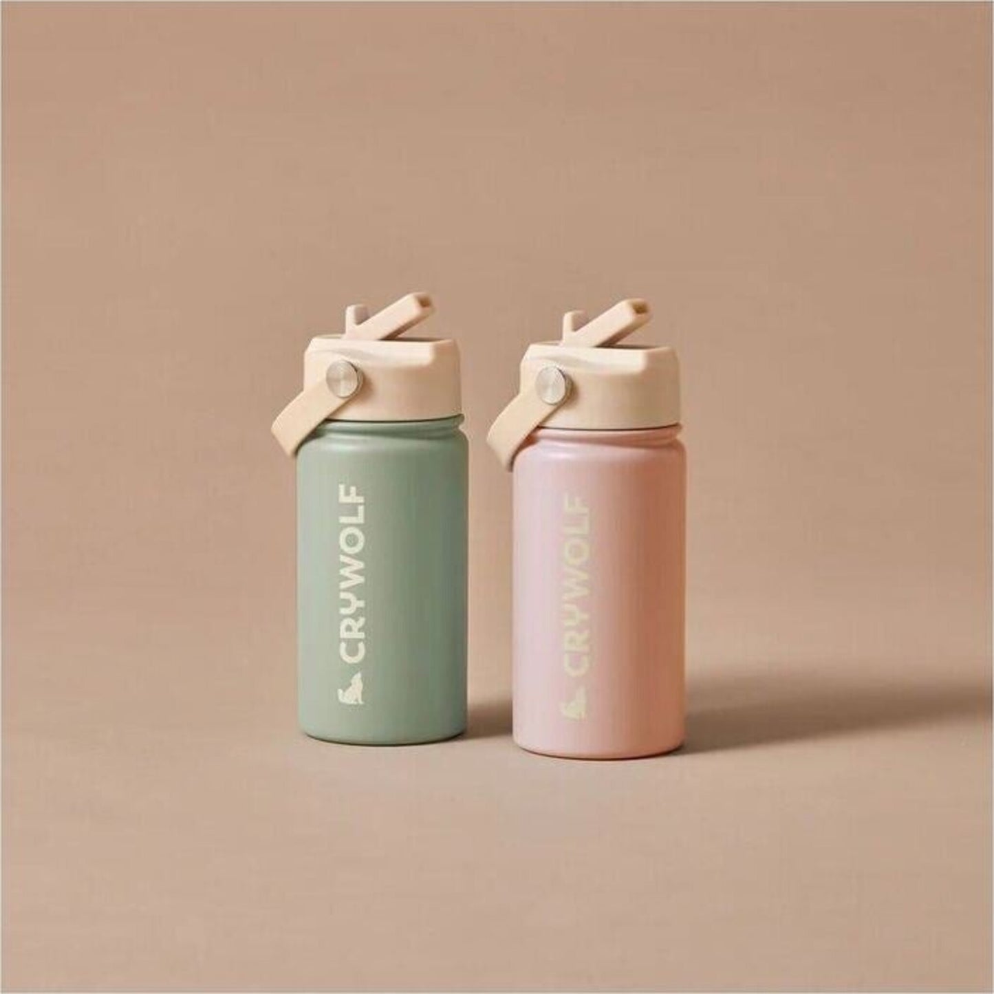 Crywolf Drink Bottle Sage | Aster & Ruby