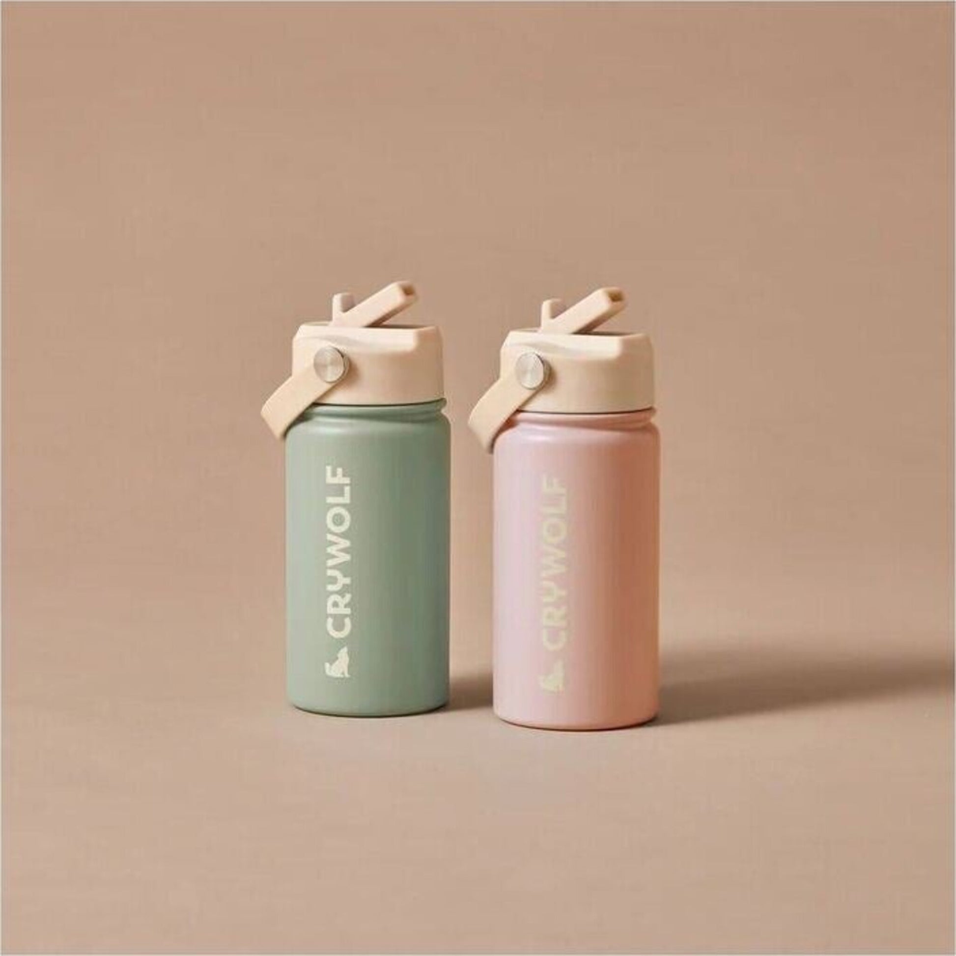 Crywolf Drink Bottle Sage | Aster & Ruby