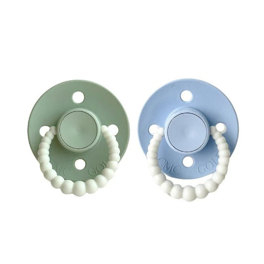 Dummies 2pk Sage and Baby Blue GLOW - Aster & Ruby