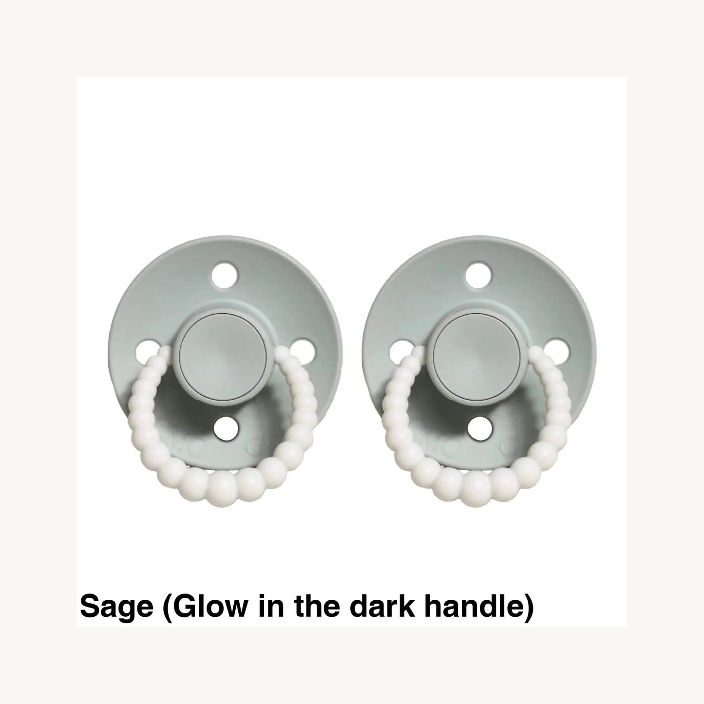CMC Gold Dummies 2pk Sage GLOW | Aster & Ruby