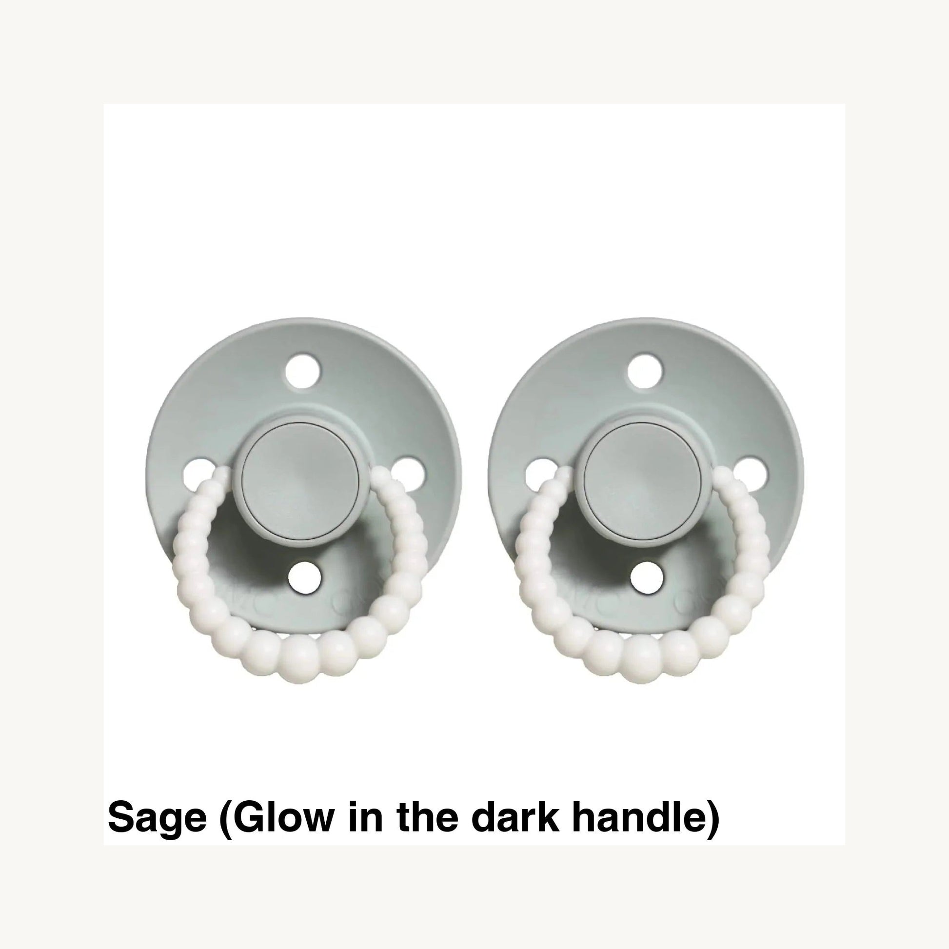 CMC Gold Dummies 2pk Sage GLOW | Aster & Ruby