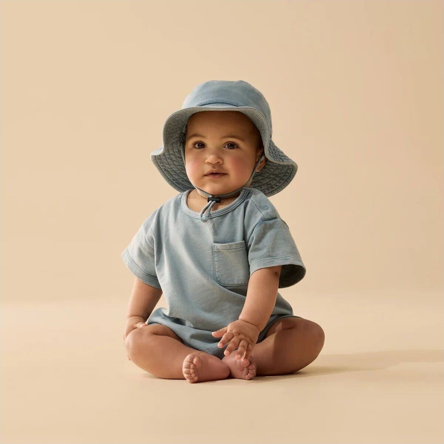Wilson & Frenchy Dusk Organic Sweat Growsuit | Aster & Ruby