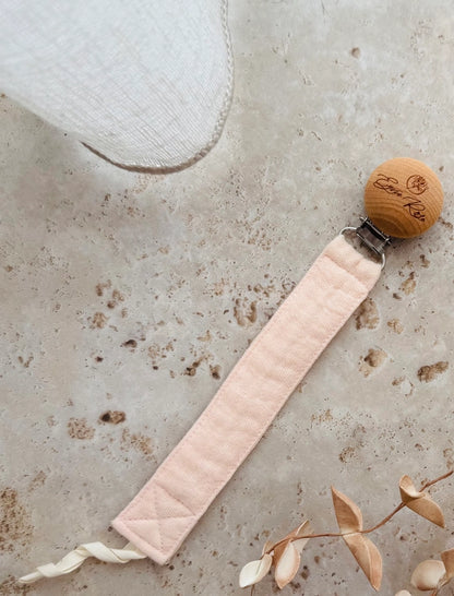 Cotton & Beech Wood Dummy Clip