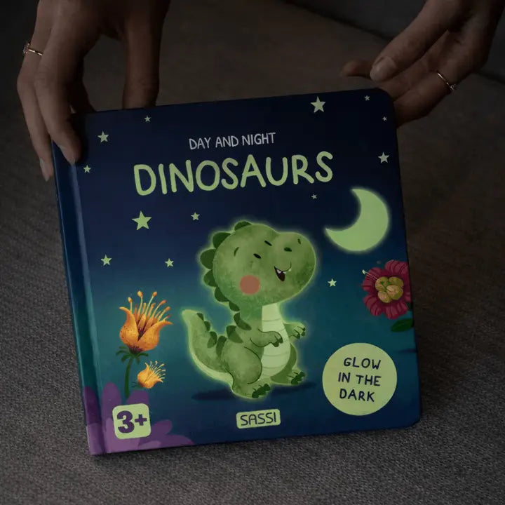 Board Book - Glow-in-The-Dark - Dinosaurs