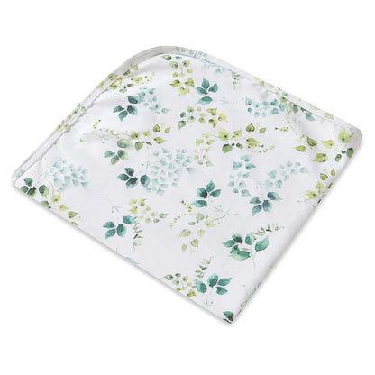 Eden Organic Jersey Wrap & Topknot Set - Aster & Ruby