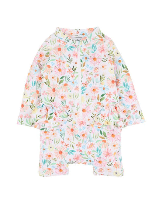 Eliana Print LS Rash Suit - Aster & Ruby