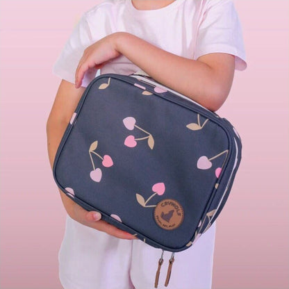 Crywolf Everyday Lunch Bag Cherry Hearts | Aster & Ruby