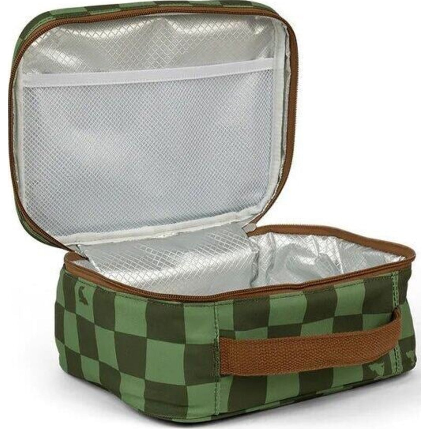 Crywolf Everyday Lunch Bag Green Check | Aster & Ruby