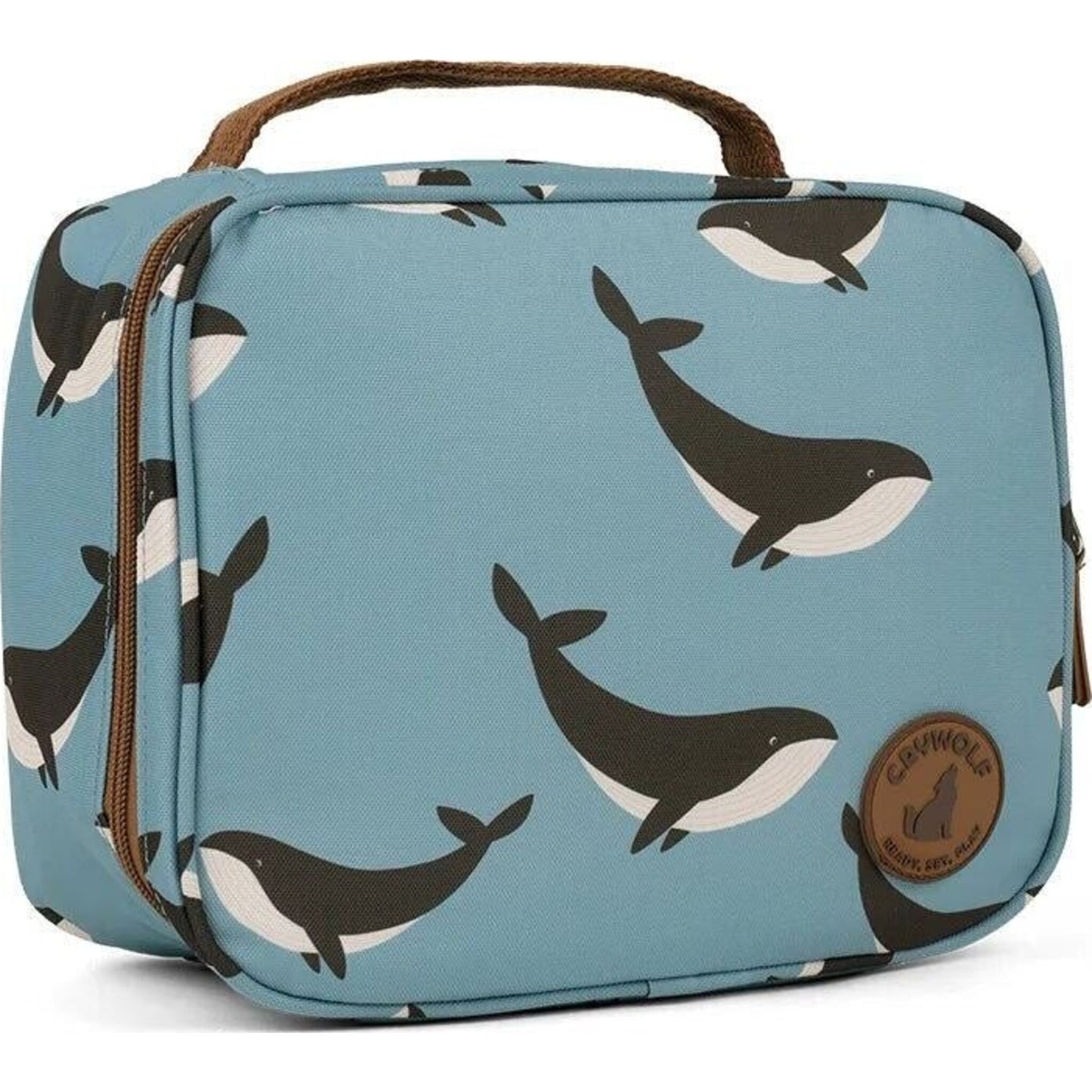 Crywolf Everyday Lunch Bag Whale Trail | Aster & Ruby