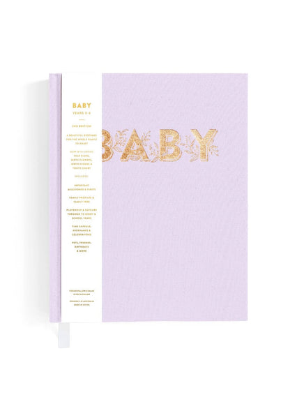 Mini Baby Book Lilac