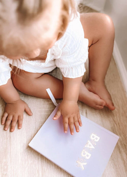 Mini Baby Book Lilac
