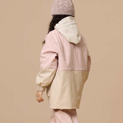 Explorer Jacket Pink Colourblock - Aster & Ruby