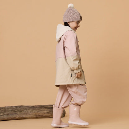 Explorer Jacket Pink Colourblock - Aster & Ruby