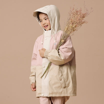 Explorer Jacket Pink Colourblock - Aster & Ruby