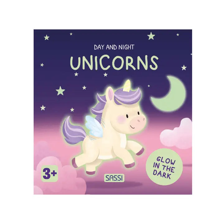 Board Book - Glow-in-The-Dark - Unicorns
