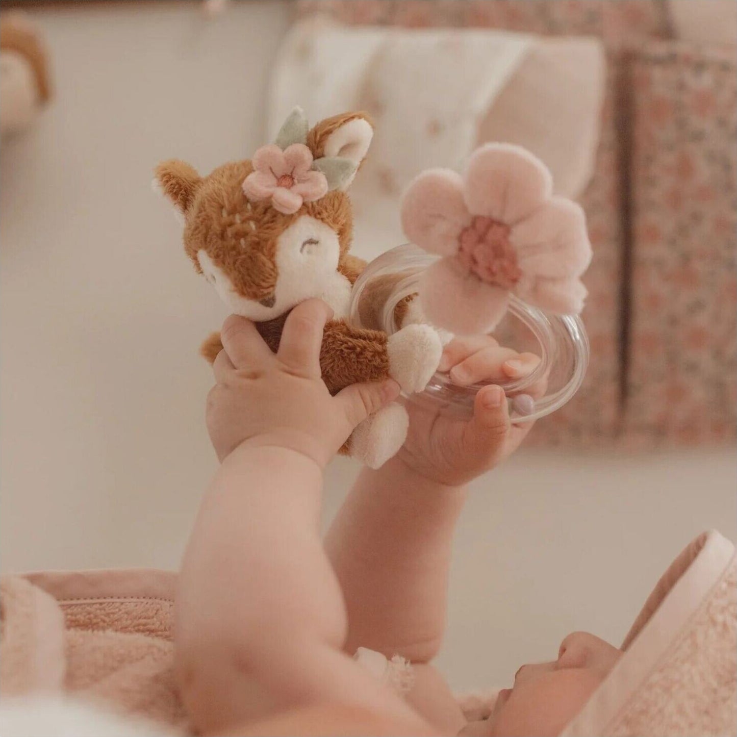 Little Dutch Fairy Garden Rattle Ring Deer | Aster & Ruby