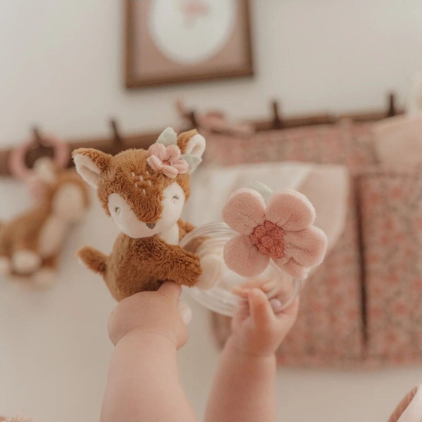 Little Dutch Fairy Garden Rattle Ring Deer | Aster & Ruby