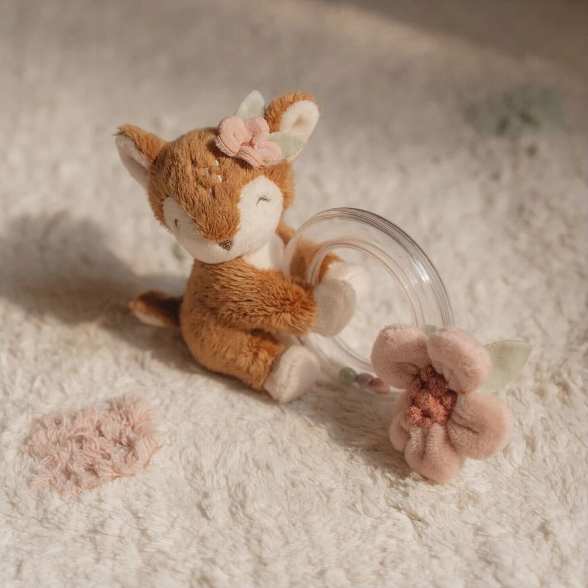 Little Dutch Fairy Garden Rattle Ring Deer | Aster & Ruby