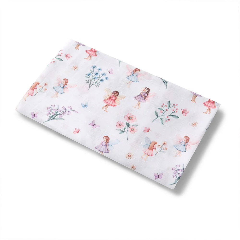 Organic Muslin Wrap Fairy Garden