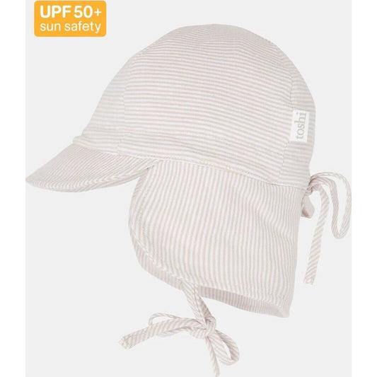 Toshi Flap Cap Baby Peanut | Aster & Ruby