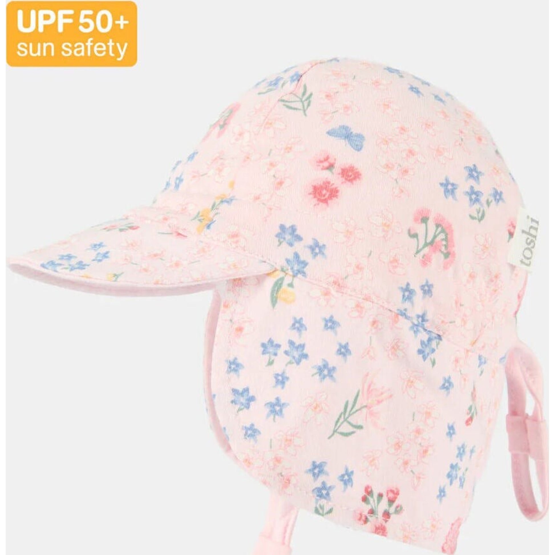 Toshi Flap Cap Down Under Acacia Blossom | Aster & Ruby