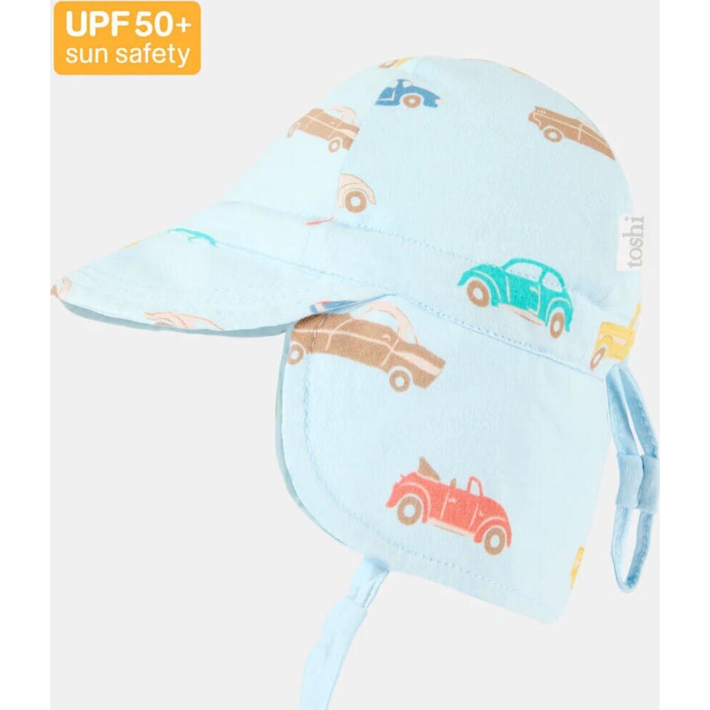 Toshi Flap Cap Down Under Fast Lane Sky | Aster & Ruby