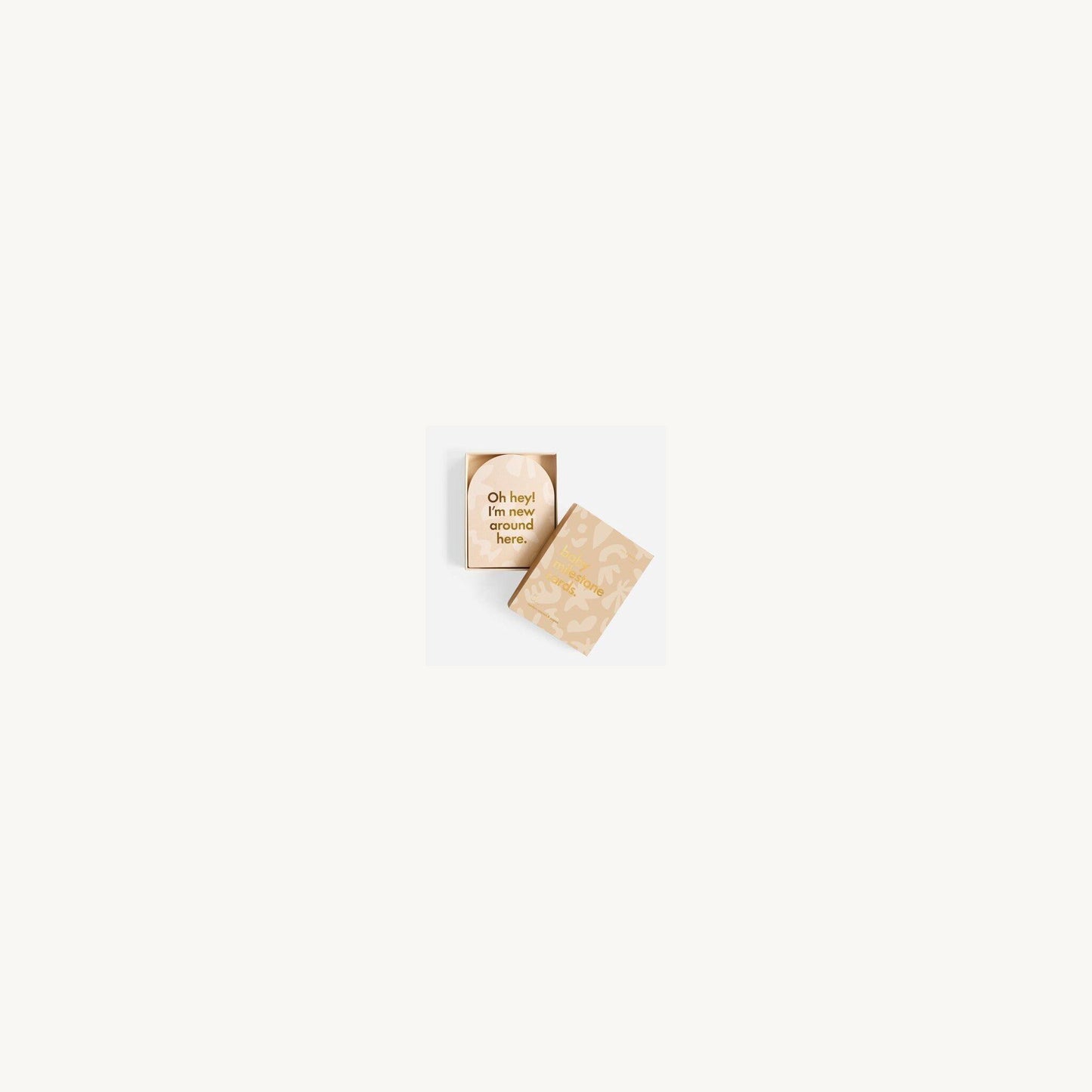 Fox & Fallow Baby Milestone Cards Helios | Aster & Ruby