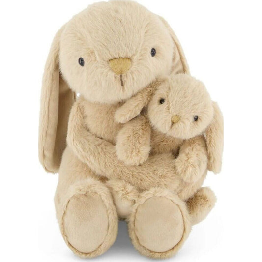 Jamie Kay Frankie the Hugging Bunny Caramel | Aster & Ruby