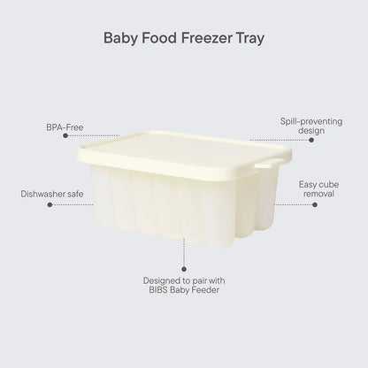 Baby Food Freezer Tray Ivory