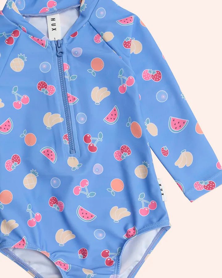 Fruit Emoji Zip Swimsuit - Aster & Ruby