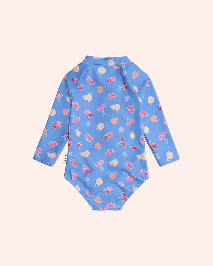 Fruit Emoji Zip Swimsuit - Aster & Ruby