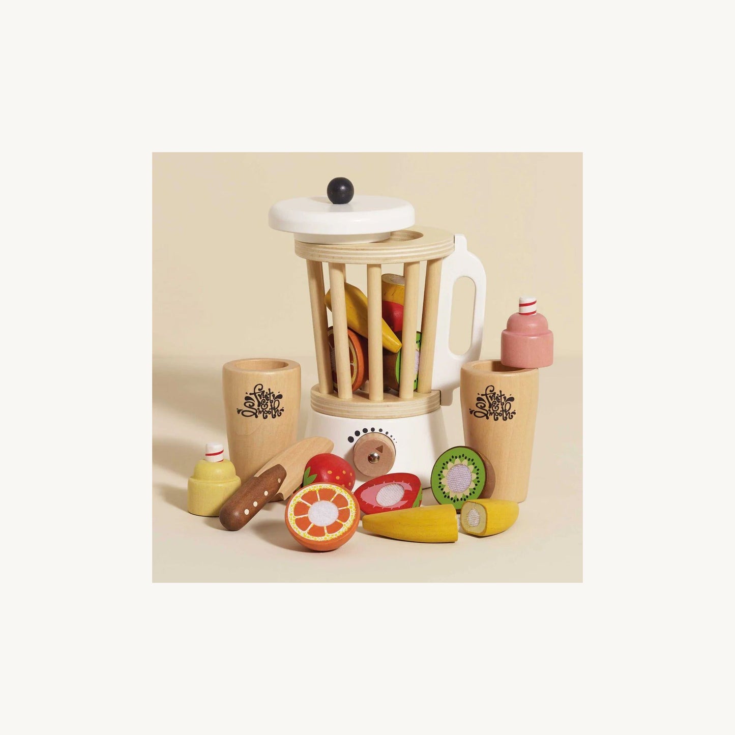 Le Toy Van Fruit & Smoothie Blender Set 20 Piece | Aster & Ruby