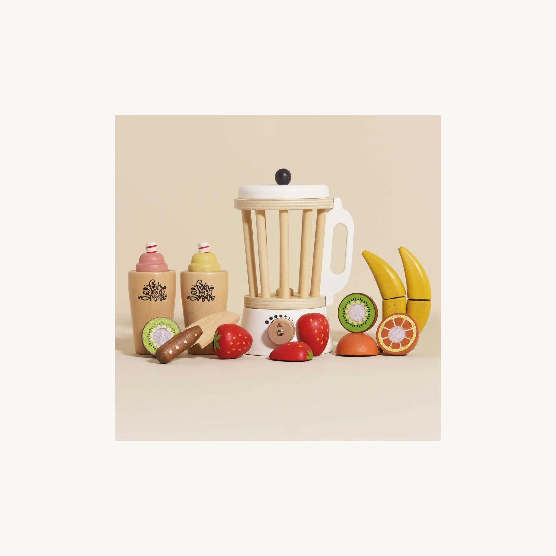 Le Toy Van Fruit & Smoothie Blender Set 20 Piece | Aster & Ruby