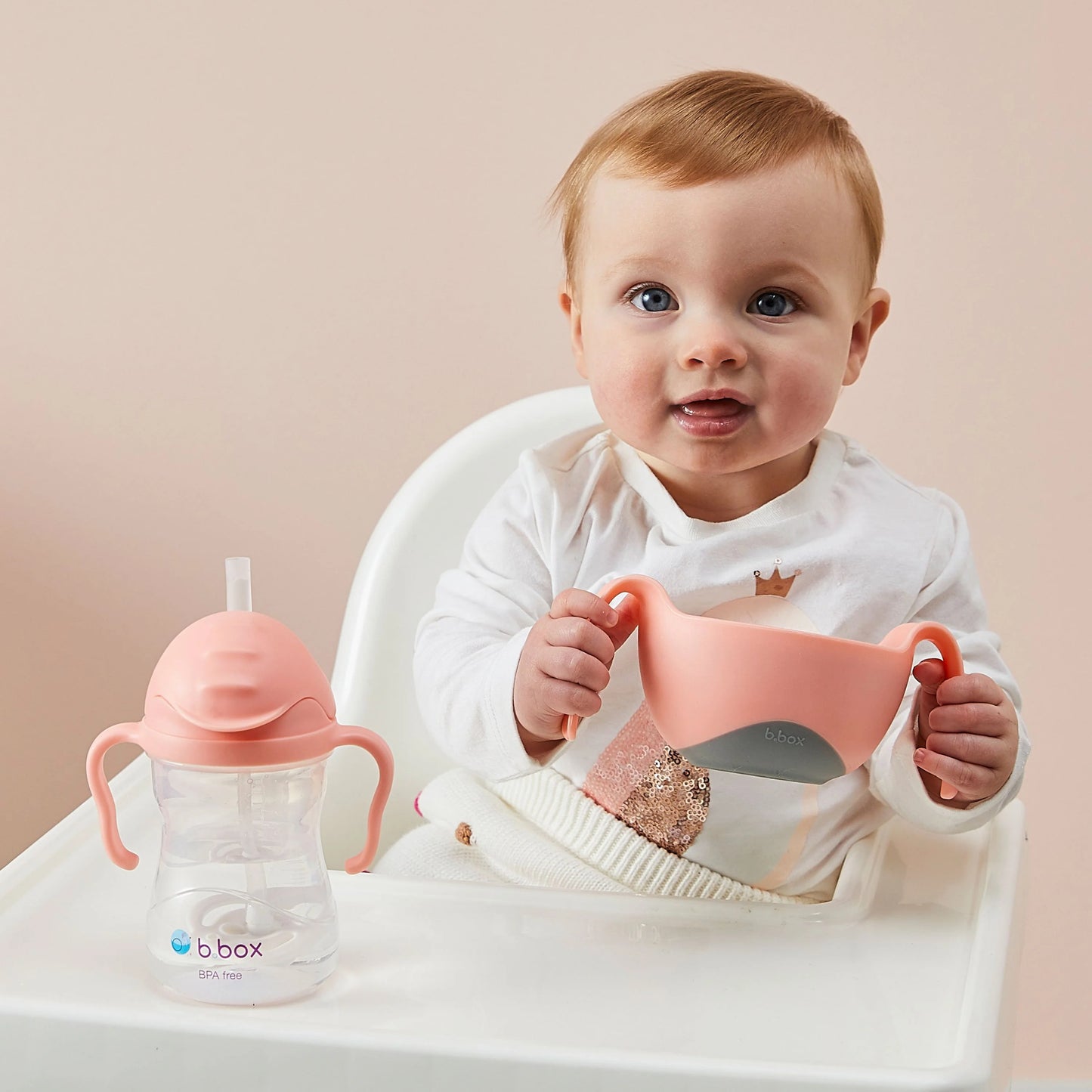 b.box Tutti Frutti Bowl & Straw | Aster & Ruby